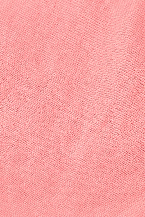 HIGH-RISE LINEN SHORT NEON CORAL 3