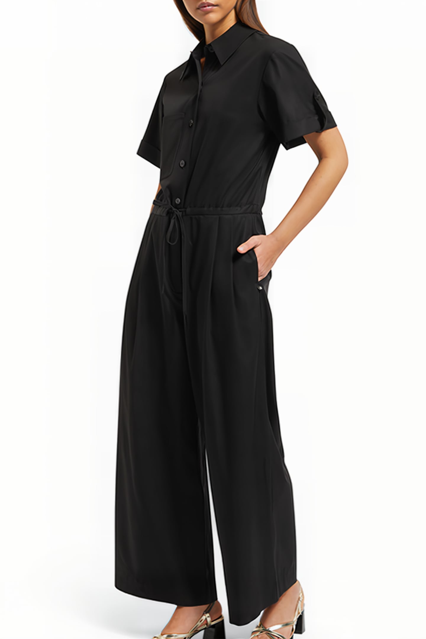 WIDE LEG JUMPSUIT EVENING BLACK 1