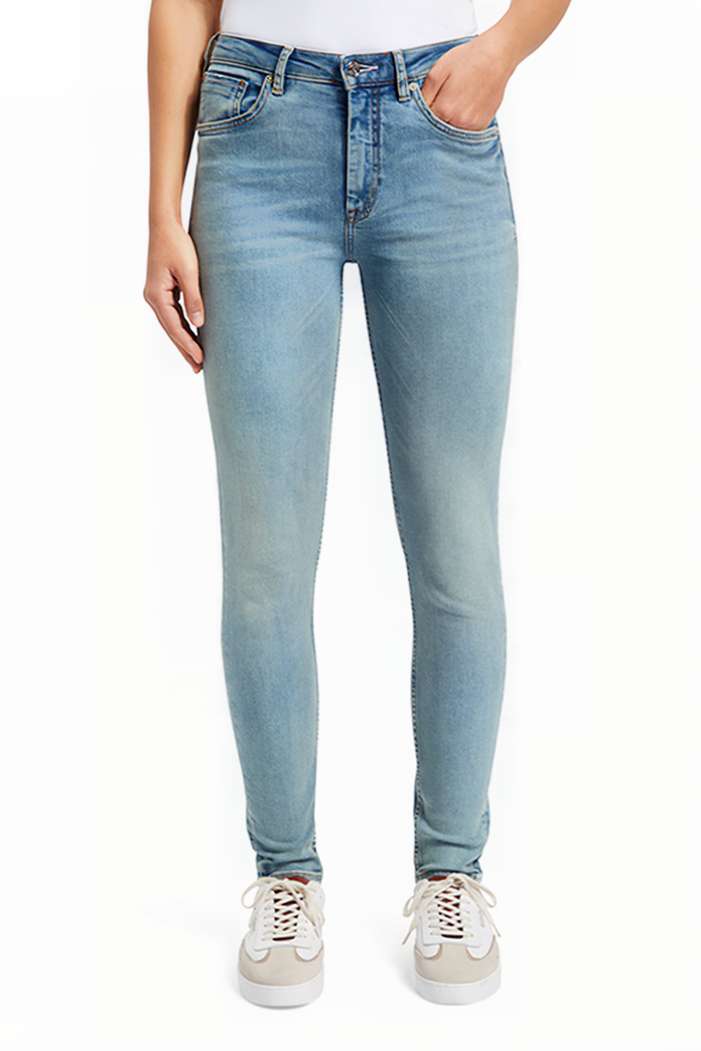 HAUT HIGH RISE SKINNY JEANS WATERWAYS WATERWAYS 1