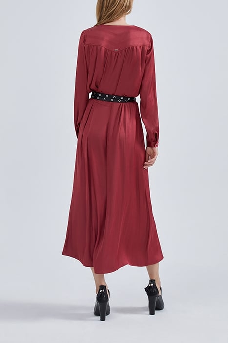 CAMELIA JAPANESE POLYESTER LONG DRESS 2