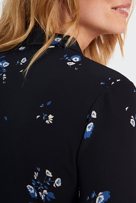 BLACK FLORAL BOUQUET PRINT DRESS 6