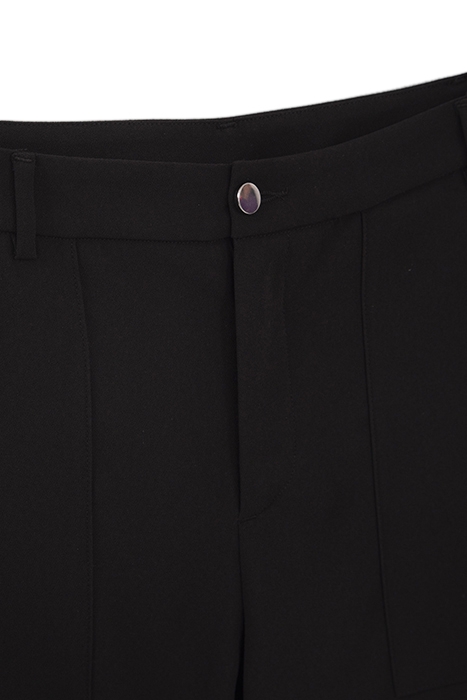 BLACK FLOWING COMBAT-STYLE TROUSERS 7