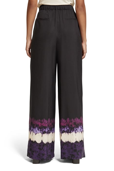 ELENI - HIGH RISE WIDE LEG PYJAMA PANTS DIP DYE STRIPE 2