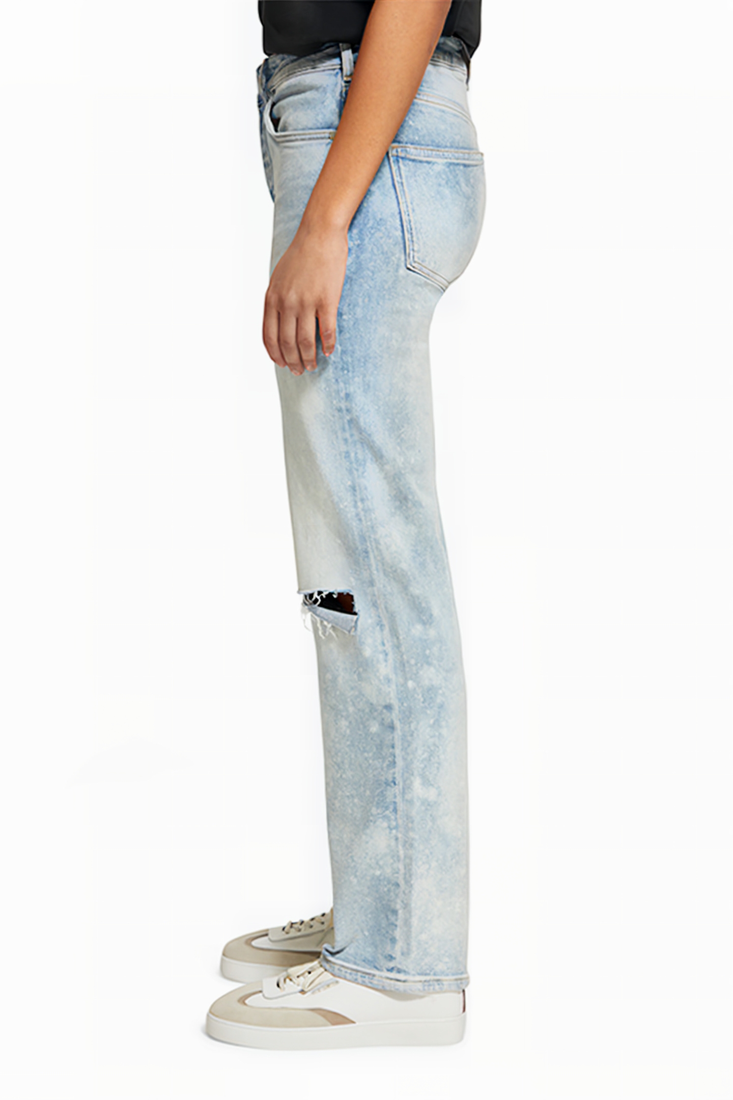 THE SKY HIGH RISE STRAIGHT JEANS – BIG SPLASH 5