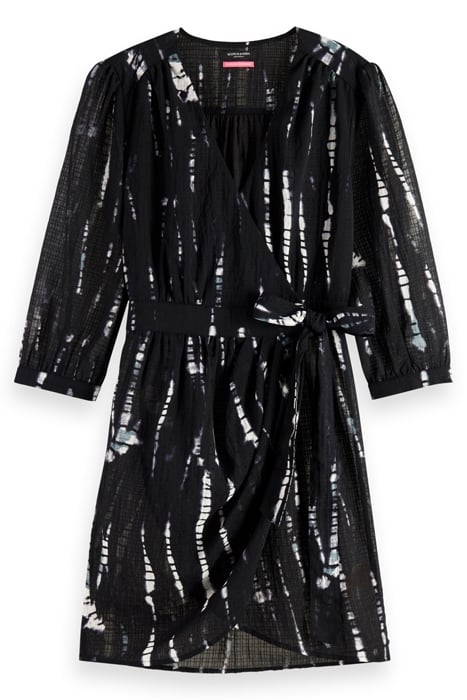 MINI WRAP DRESS TIE DYE ROPE 4