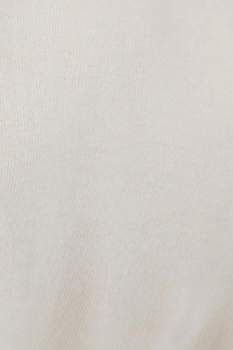 ECRU CHEVRON KNIT SWEATER OFF-WHITE 7