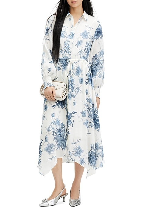 SKYE DEKORAH DRESS DENIM BLUE 1