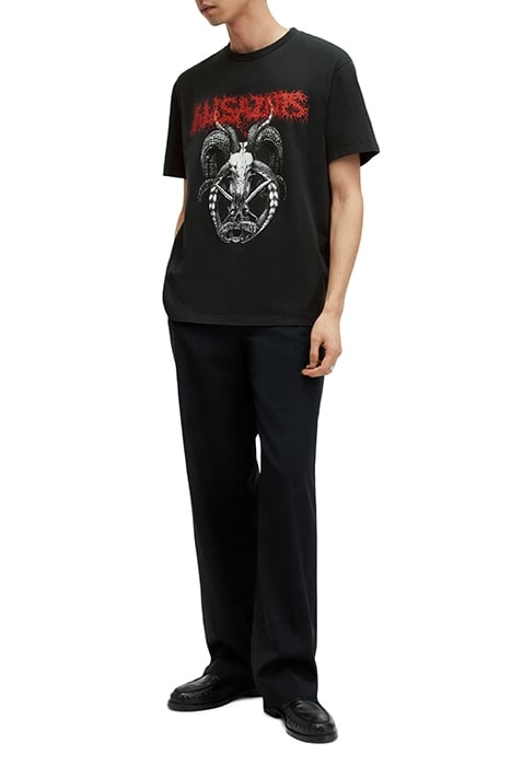 ARCHON SS CREW WASHED BLACK 5