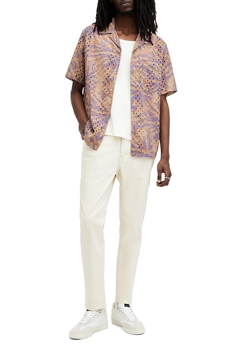 YUCCA SS SHIRT PASTEL/SEPIA BRWN 3