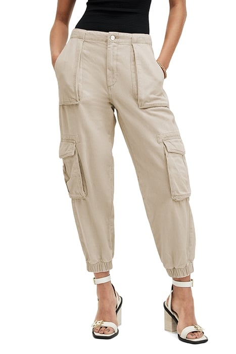 FRIEDA DENIM TROUSER NATURAL WHITE 1