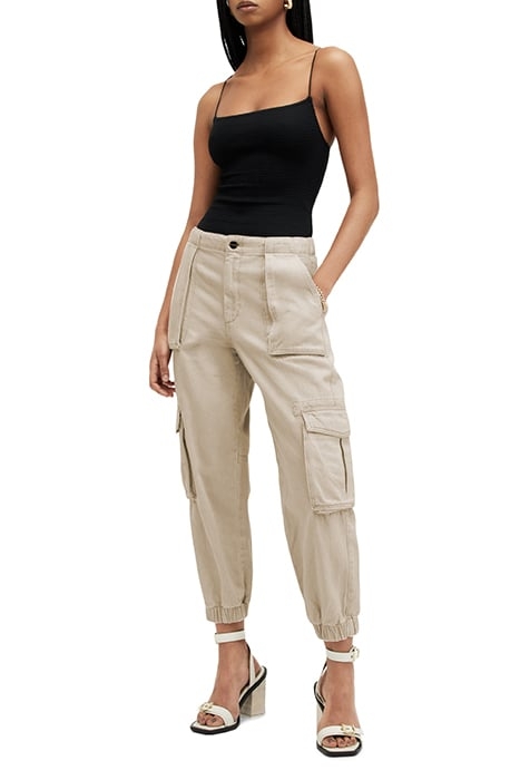 FRIEDA DENIM TROUSER NATURAL WHITE 3