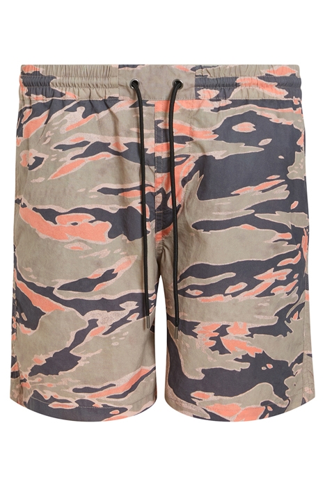 SOLAR CAMO SWIMSHORT WASHED BLACK 5