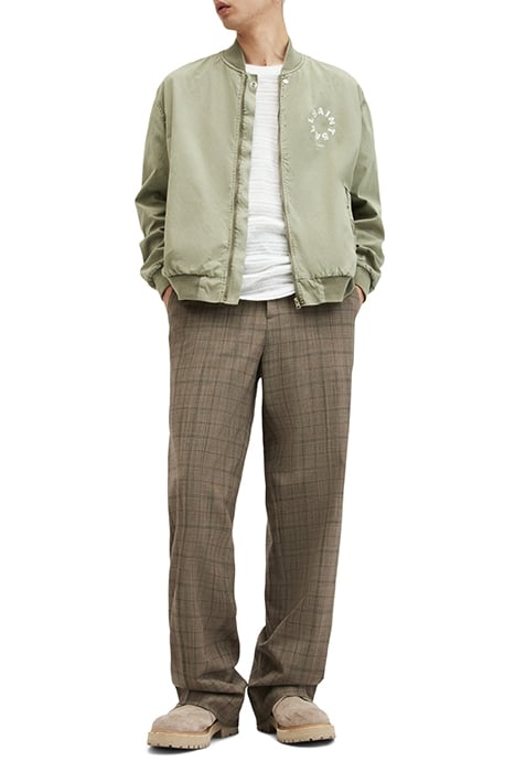 TIERRA FADED BOMBER HERB GREEN 4