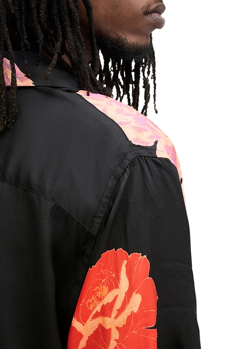 ROZE SS SHIRT JET BLACK 4