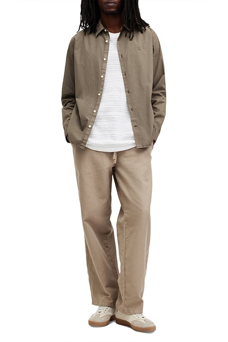 TAHOE LS SHIRT ACRE BROWN 3