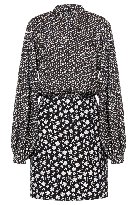 FOUR LEAF CLOVER ALL OVER DRESS BLACK 3