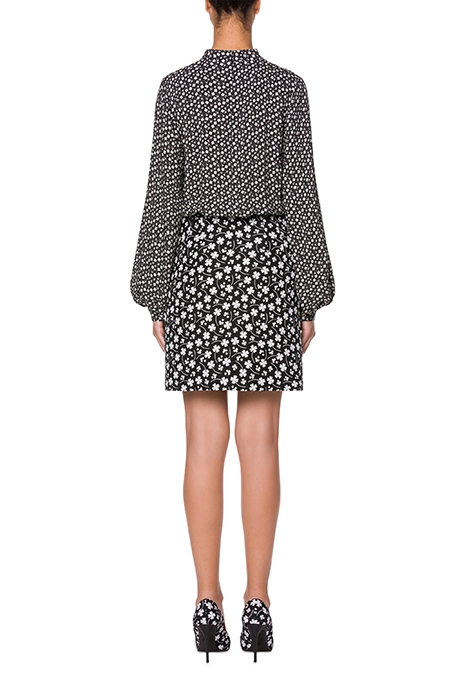 FOUR LEAF CLOVER ALL OVER DRESS BLACK 2