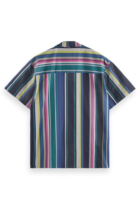 MULTICOLOUR STRIPED FINE COTTO BLACK MULTI STRIPE 5