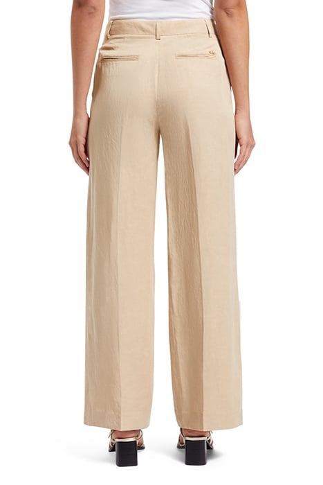 EDIE - HIGH RISE WIDE LEG TROUSERS MOCCA 2