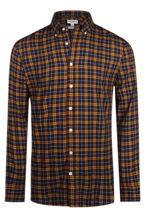 CLASSIC Y/D CHECK SHIRT AUTUMN YELLOW 1