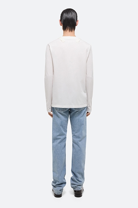 SB LS TEE COTTON WHITE 2