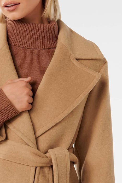 PRIYA WRAP COAT CAMEL 6