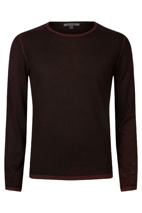 PETE LONG SLV CREW NECK WITH REVERSE PRI PORT 1