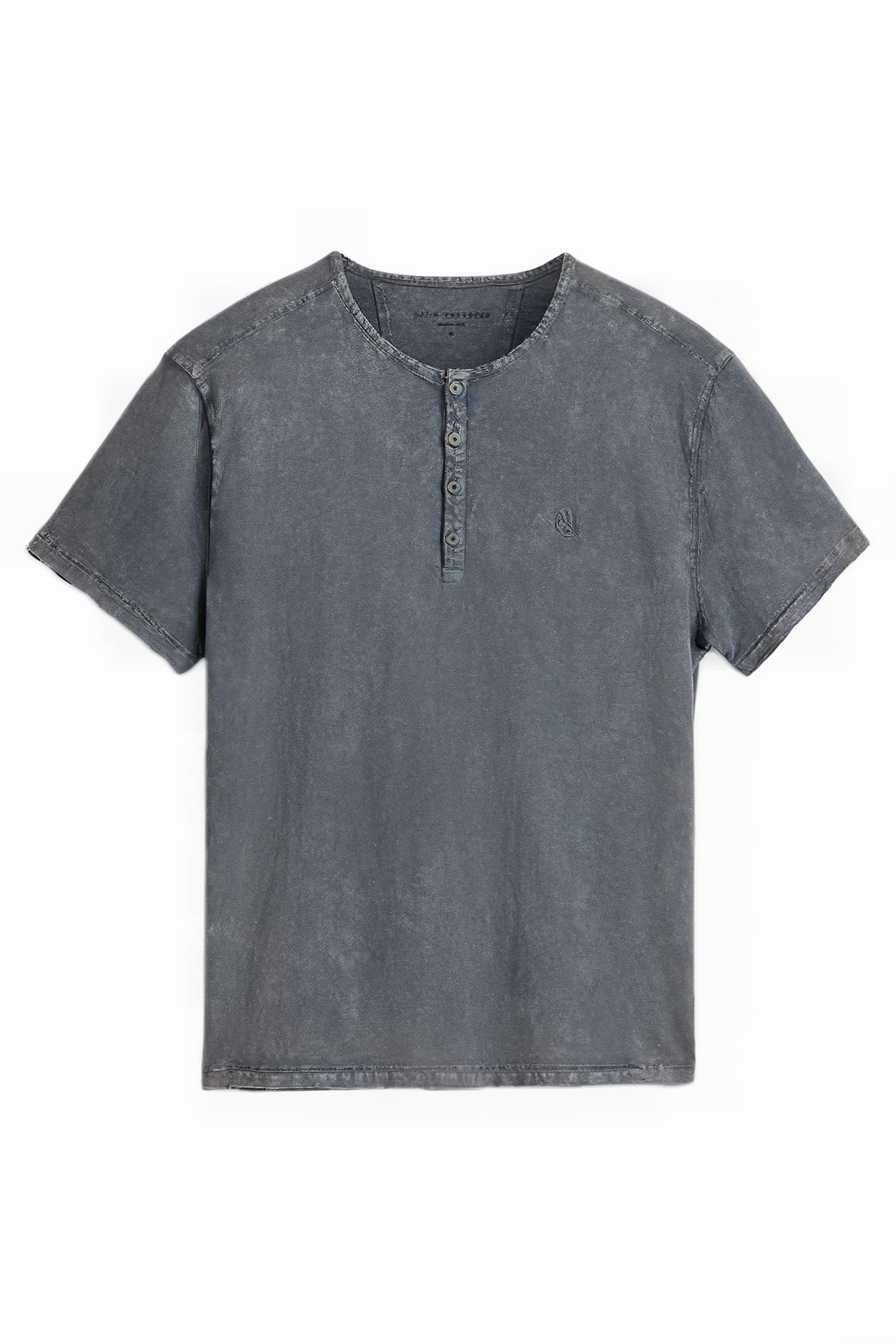 ETHAN SS CTN HENLEY W PSEIN CHROMA WASH SEAL GREY 2