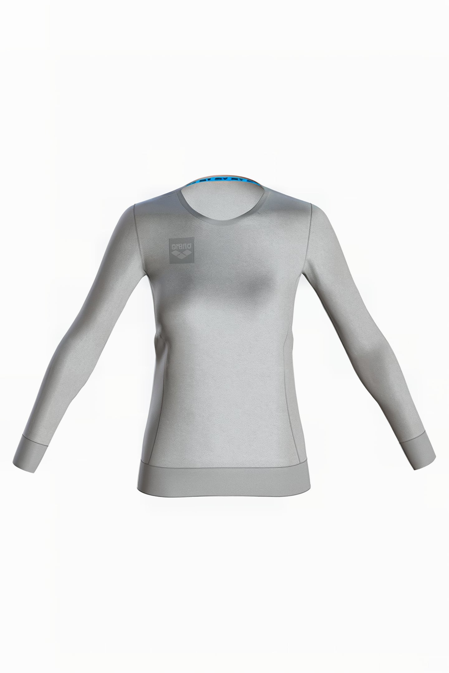 W ESSENTIAL CREW SWEAT MEDIUM GREY MELANGE 4