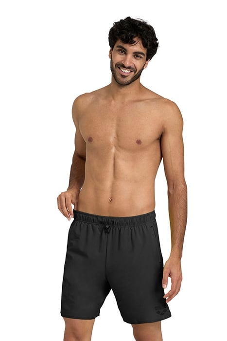 MEN'S ARENA EVO BEACH BOXER LOGO BLACK 1