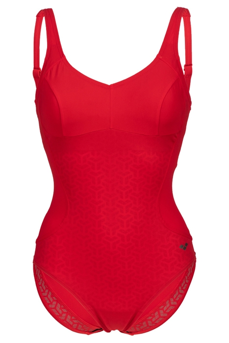 WOMEN'S BODYLIFT SWIMSUIT MANUELA U BACK RED 4