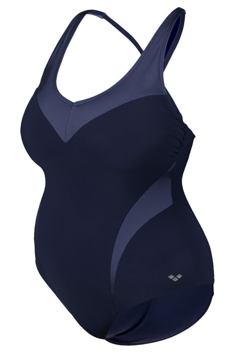 W ISABEL LIGHT CROSS BACK ONE PIECE PLUS NAVY-BRIGHT BLUE 3