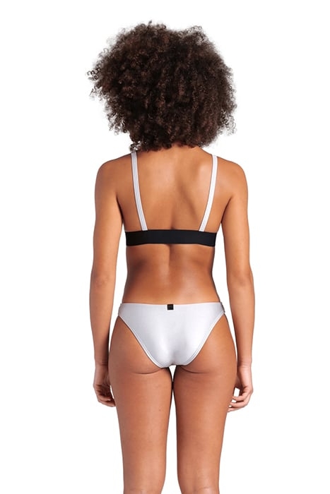 WOMEN'S ARENA BICOLORE ELASTIC TRIANGLE SILVER 2