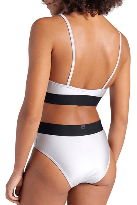 WOMEN'S ARENA BICOLORE ELASTIC BRASSIERE SILVER 5