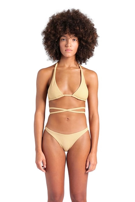 WOMEN'S ARENA TECH WOOL TRIANGLE BIKINI SAND 1