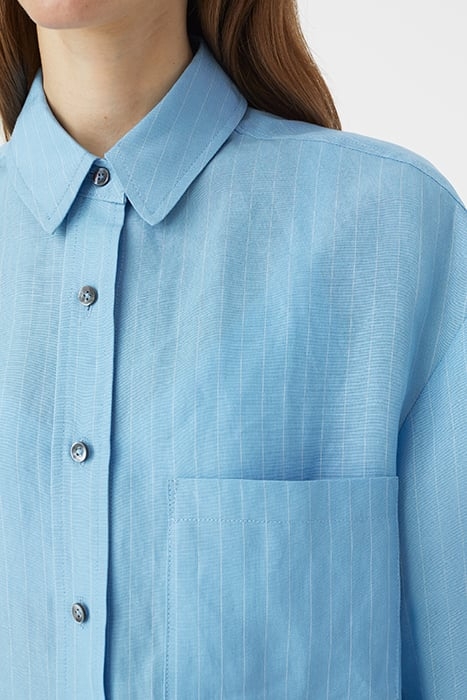 BASIC SHIRT BLUE MORNING SKY 5