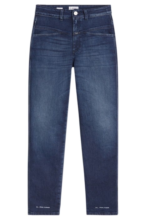 PEDAL PUSHER JEANS DARK BLUE 4
