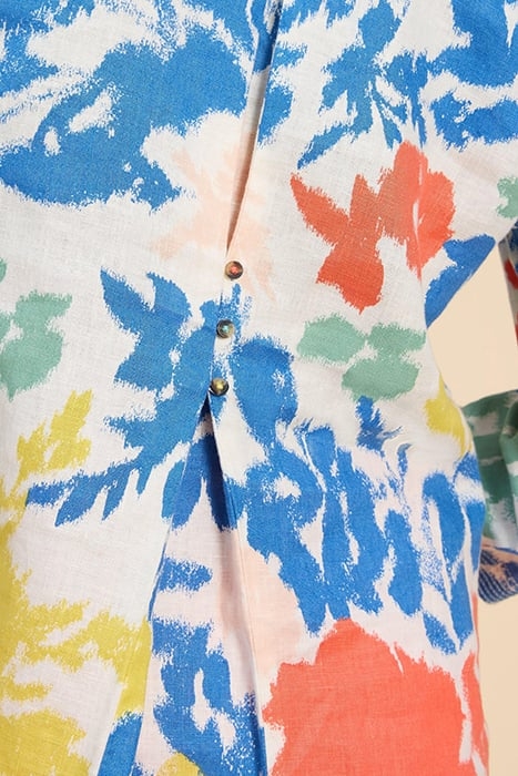 BLAIRE LINEN TUNIC IVORY 3