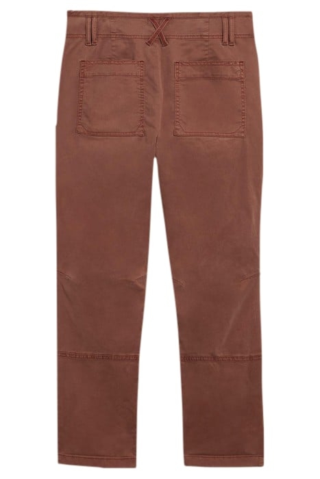 BLAIRE TROUSER DARK TAN 2