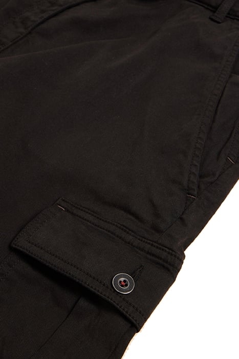 EVERLEIGH CARGO SHORTS PURE BLACK 3
