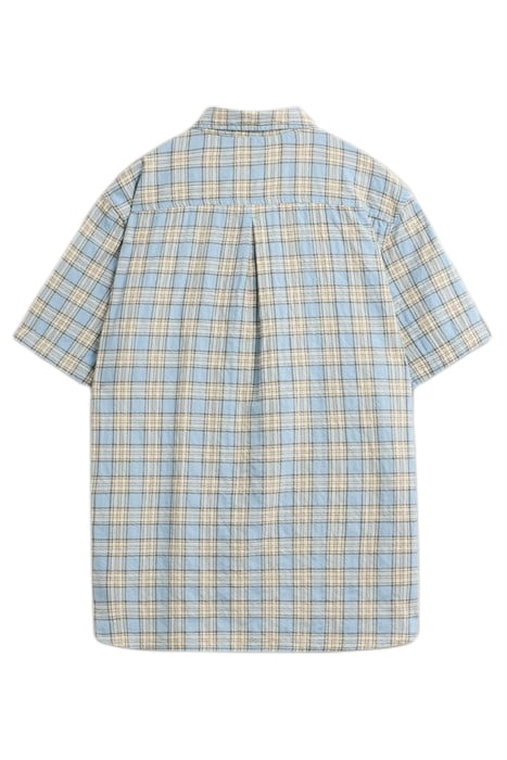 MADRAS CHECK SHIRT BLUE 2