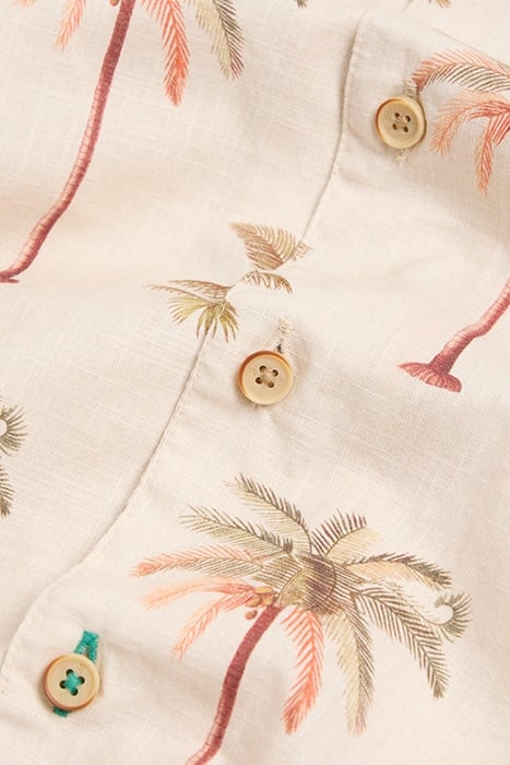 PALM TREE PRINTED SHIRT NATURAL PRINTED 4
