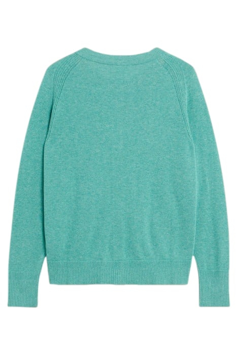 LULU CARDI MID TEAL 2