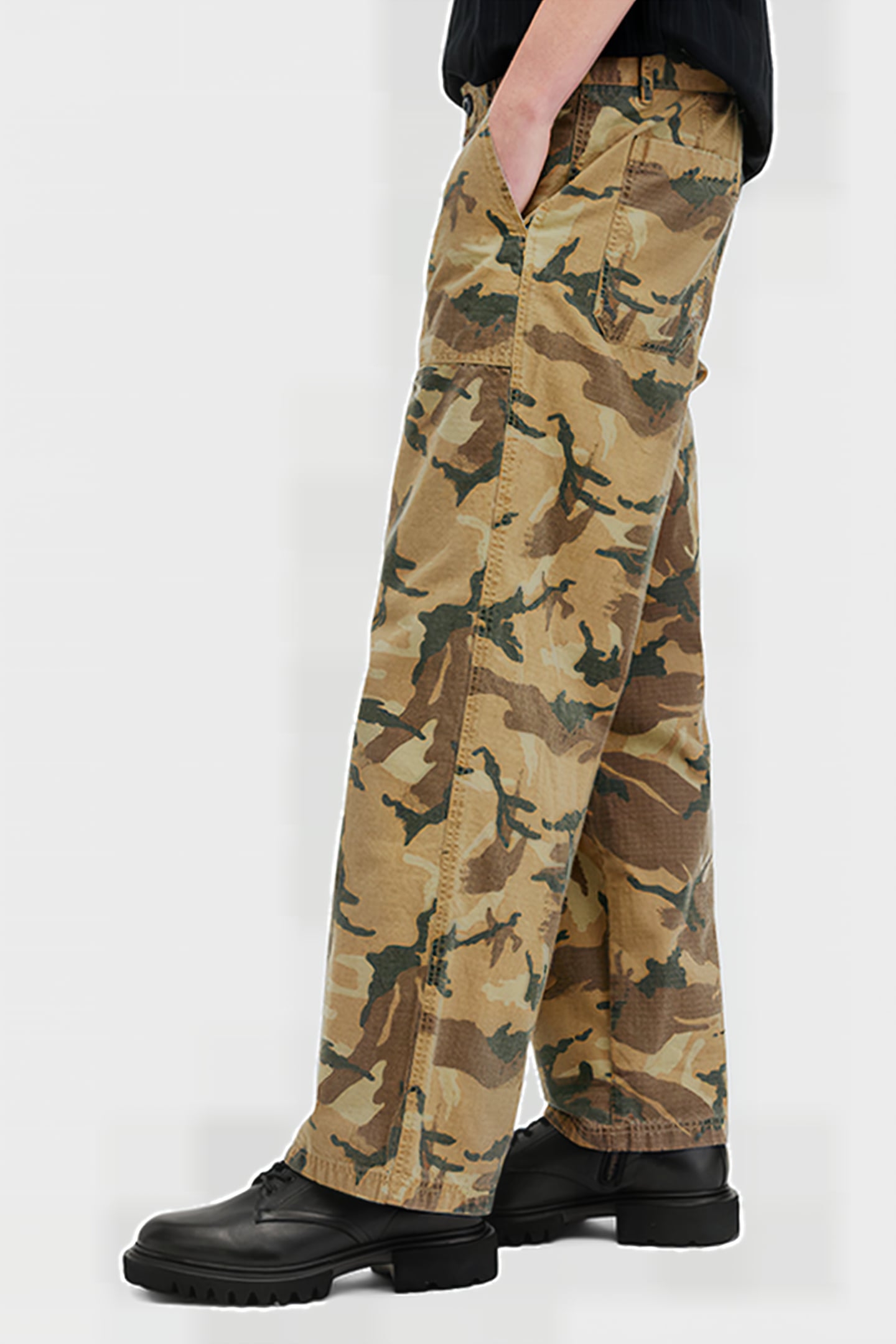 GASPAR TROUSER CAMO BROWN 6