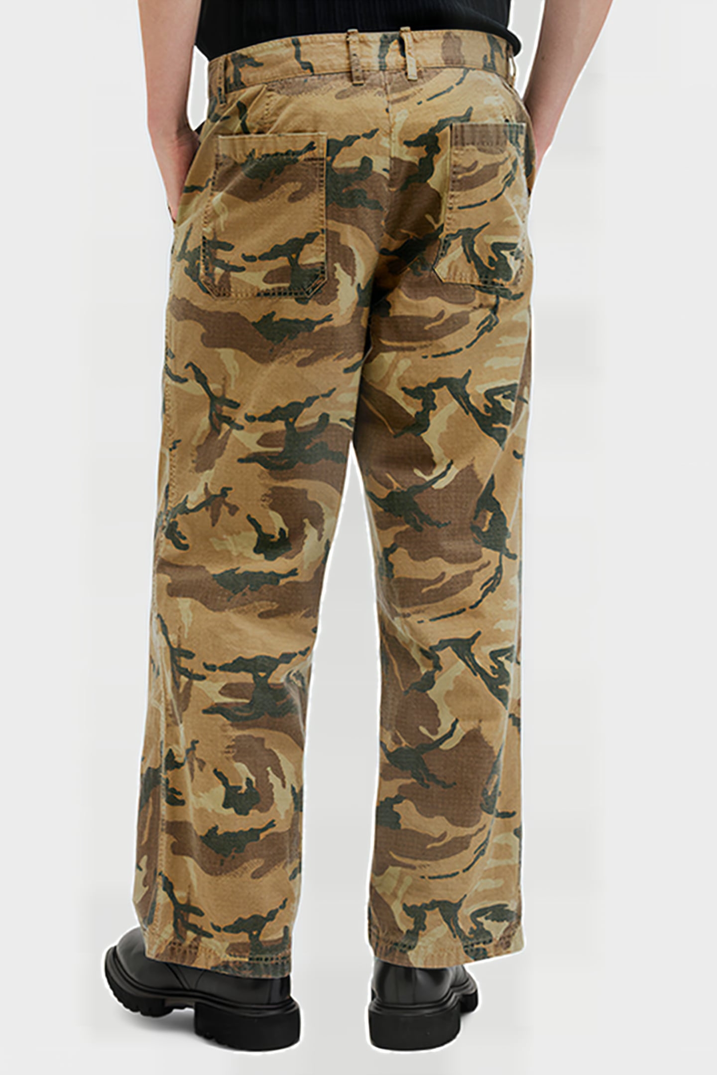 GASPAR TROUSER CAMO BROWN 2
