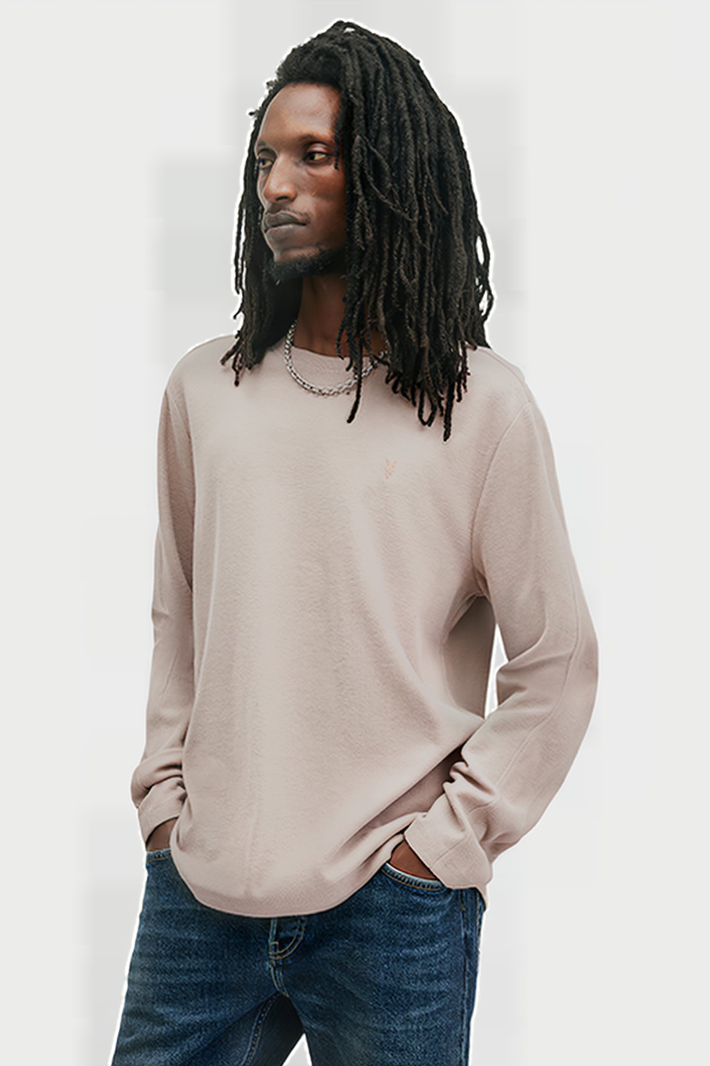 ROWE LS CREW BOSTON TAUPE 5