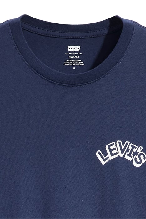 SS PRINTED T-SHIRT NAVY 4