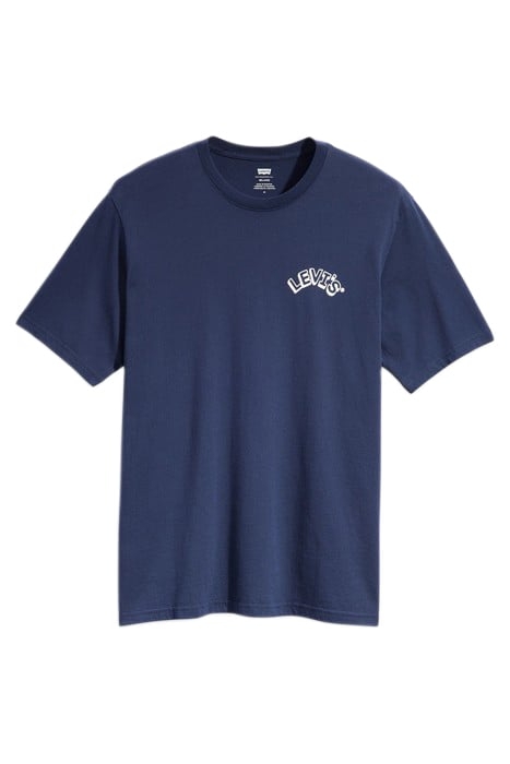 SS PRINTED T-SHIRT NAVY 3