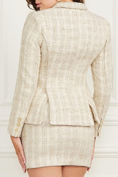 ANGELICA BLAZER TALLULHA WHITE AND G 2