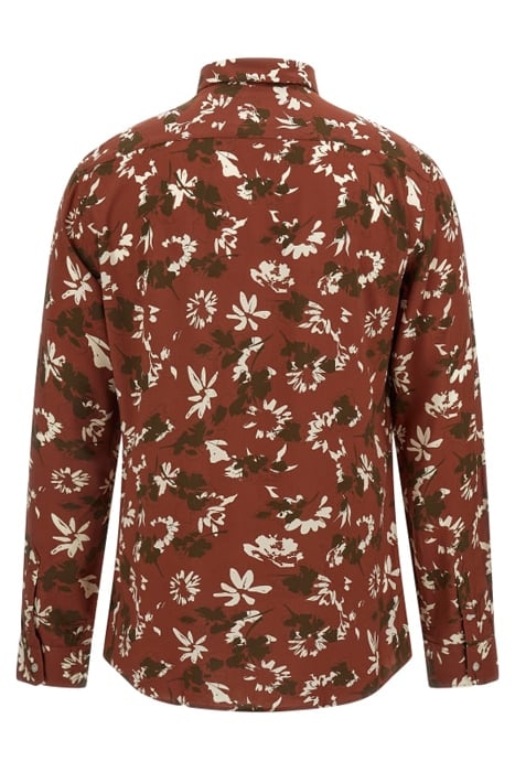 BENNY NEW COLLAR PAU COPPER/BROWN/BEIGE CASUAL SHIRT 2